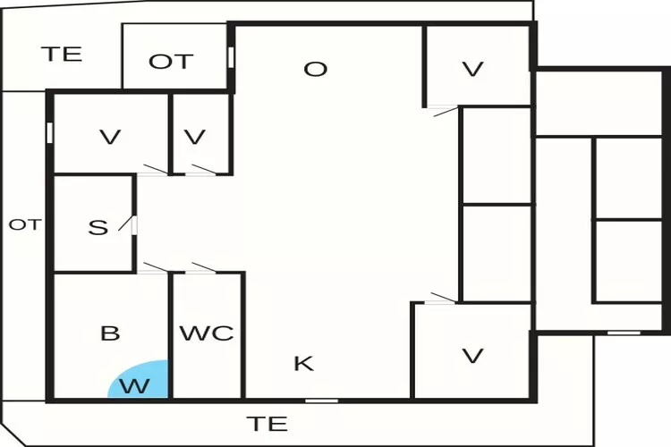 10 persoons vakantie huis in Ebeltoft-By Traum-Plattegrond