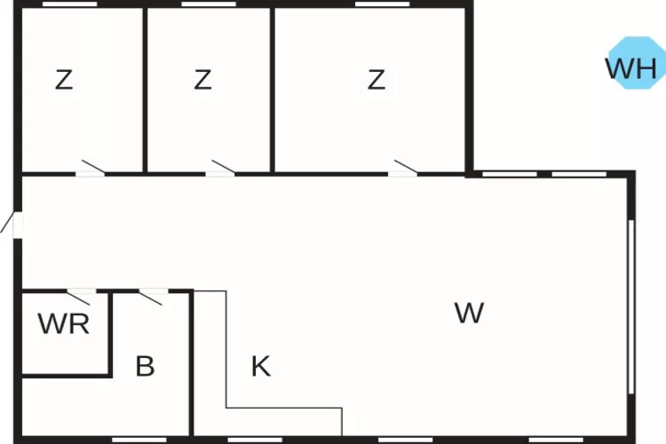 7 persoons vakantie huis in Jægerspris-By Traum-Plattegrond