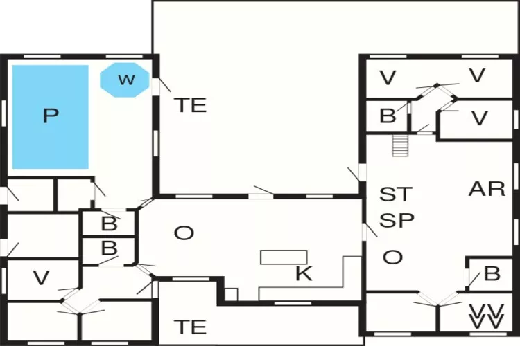 Luxe retraite met zwembad -- By Traum Ferienwohnungen-Plattegrond