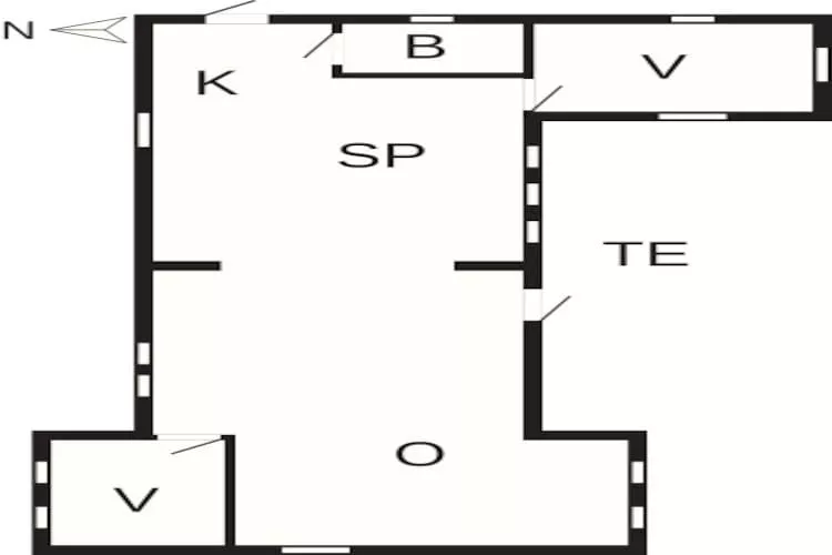 4 persoons vakantie huis in Skagen-By Traum-Plattegrond