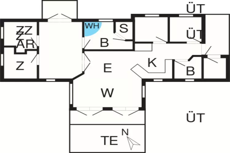 Gezinsplezier met bubbelbad -- By Traum Ferienwohnungen-Plattegrond