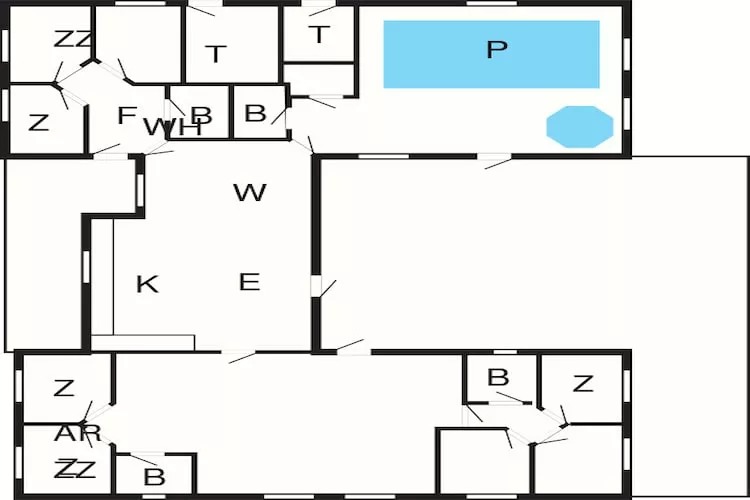 Luxe retraite met zwembad -- By Traum Ferienwohnungen-Plattegrond