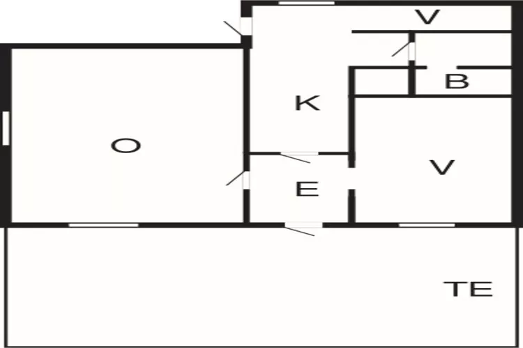 4 persoons vakantie huis in UGGLARP-Plattegrond