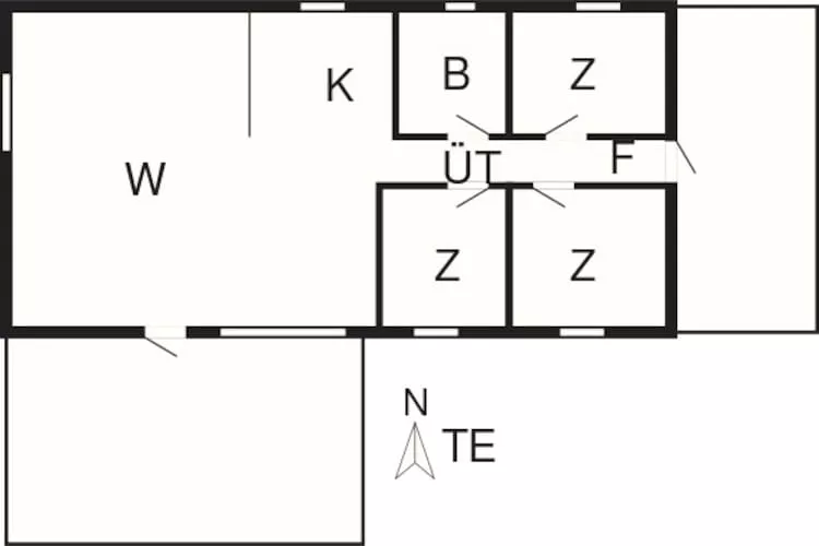 5 persoons vakantie huis in Storvorde-By Traum-Plattegrond