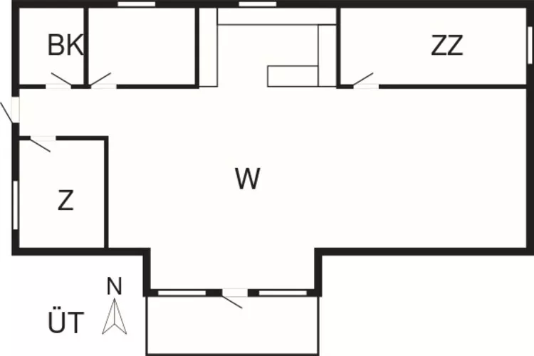 6 persoons vakantie huis in Hemmet-By Traum-Plattegrond