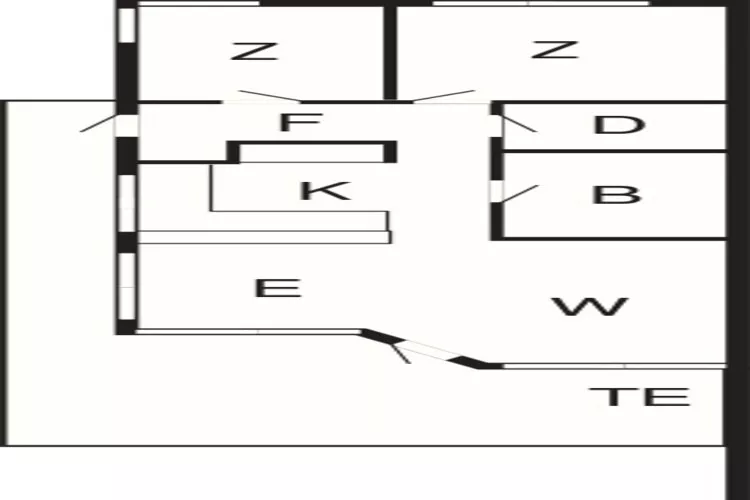 Meerzicht Retreat in Dagelokke -- By Traum Ferienwohnungen-Plattegrond