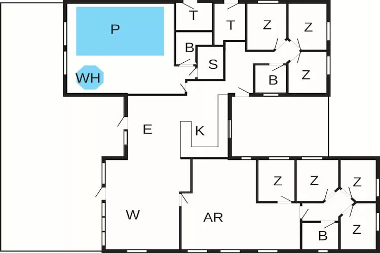 Luxe Zwembad Retreat -- By Traum Ferienwohnungen-Plattegrond