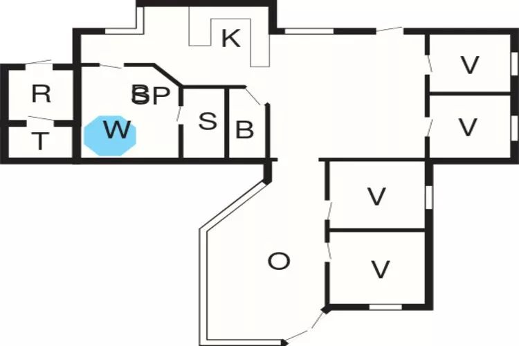 Gerenooveerde retraite nabij strand -- By Traum Ferienwohnungen-Plattegrond