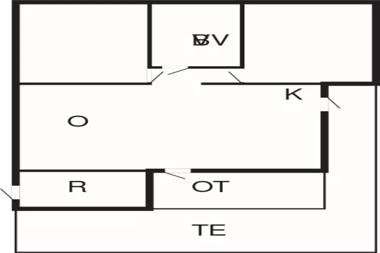 Moderne retraite nabij Vadehavet -- By Traum Ferienwohnungen-Plattegrond