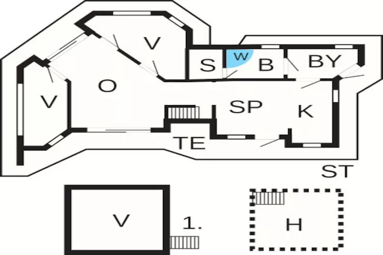 8 persoons vakantie huis in Blåvand-By Traum-Plattegrond