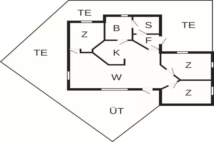 6 persoons vakantie huis in Læsø-By Traum-Plattegrond