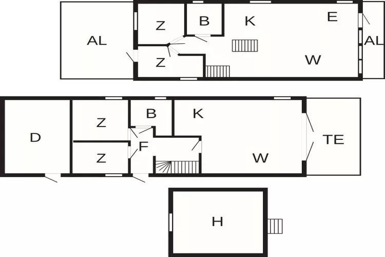 85885 FRUSTØA-Plattegrond