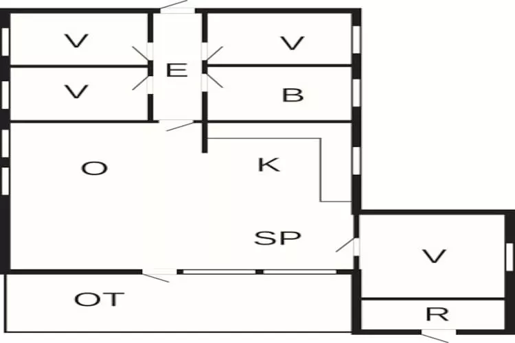 Gezellig huisje nabij Mariager -- By Traum Ferienwohnungen-Plattegrond