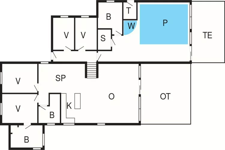 10 persoons vakantie huis in Hadsund-By Traum-Plattegrond