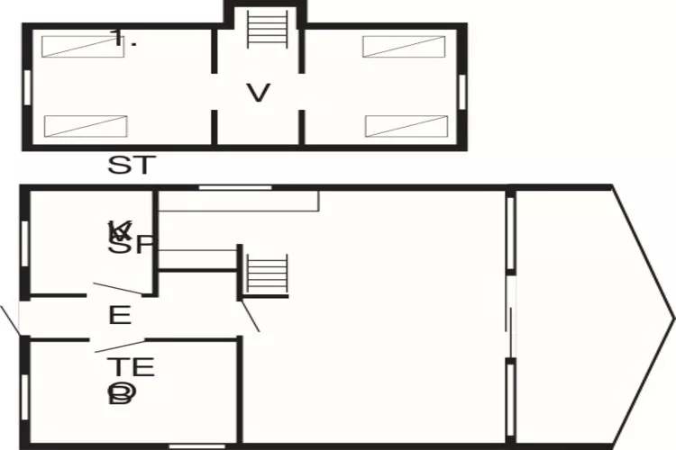 6 persoons vakantie huis in Pandrup-By Traum-Plattegrond