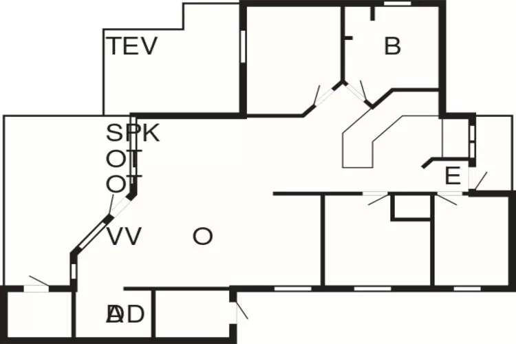 6 persoons vakantie huis in Nakskov-By Traum-Plattegrond