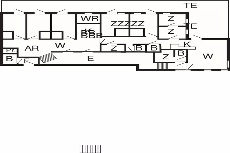 30 persoons vakantie huis in Ebeltoft-By Traum-Plattegrond