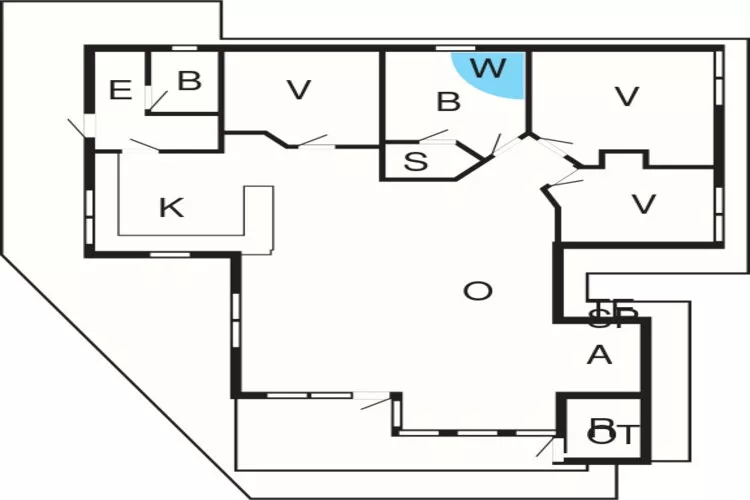 Luxe retraite met spa -- By Traum Ferienwohnungen-Plattegrond