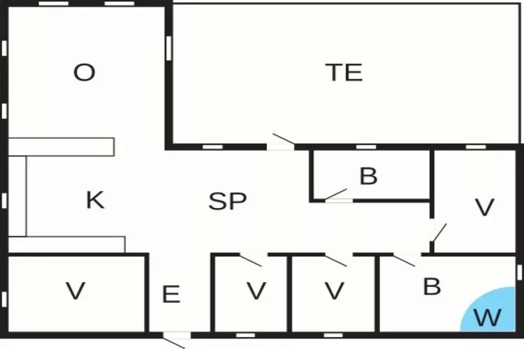 Ruim toevluchtsoord met spa -- By Traum Ferienwohnungen-Plattegrond