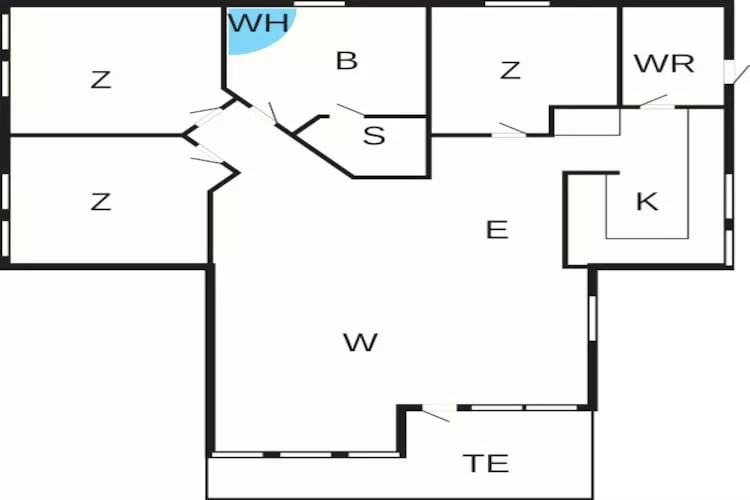 6 persoons vakantie huis in Store Fuglede-By Traum-Plattegrond