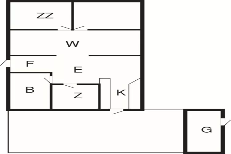 Kust ontsnapping in Sonderho -- By Traum Ferienwohnungen-Plattegrond