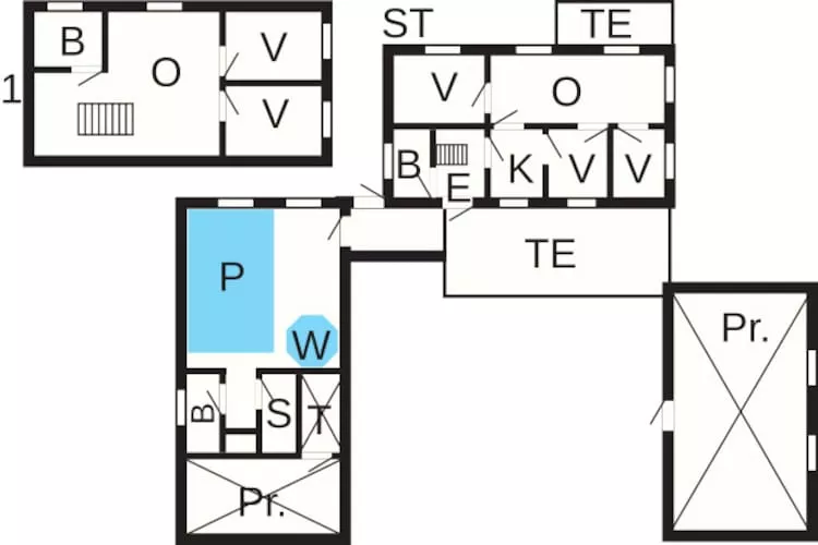 14 persoons vakantie huis in Fur-By Traum-Plattegrond