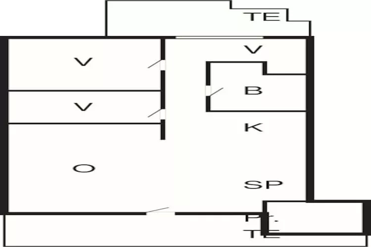 6 persoons vakantie huis in Ebeltoft-By Traum-Plattegrond