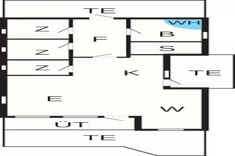 8 persoons vakantie huis in Thisted-By Traum-Plattegrond
