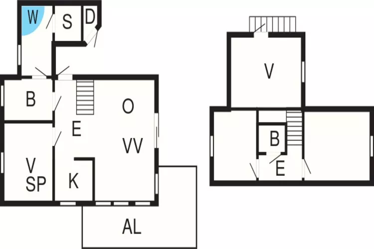 HUS NR. 2-Plattegrond