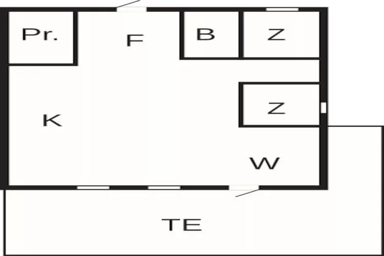Comfortabel huis met grote tuin -- By Traum Ferienwohnungen-Plattegrond