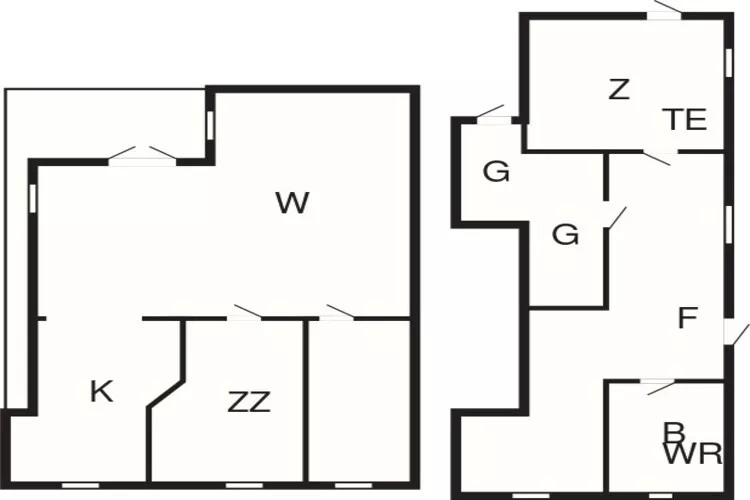 6 persoons vakantie huis in HENÅN-Plattegrond