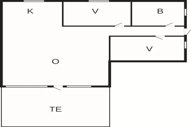 4 persoons vakantie huis in Oksbøl-By Traum-Plattegrond