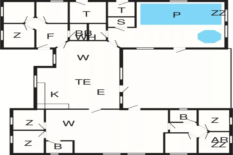 Luxe Zwembadvilla Oase -- By Traum Ferienwohnungen-Plattegrond