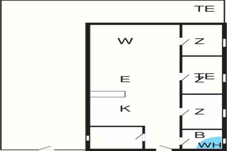 6 persoons vakantie huis in Rødby-By Traum-Plattegrond