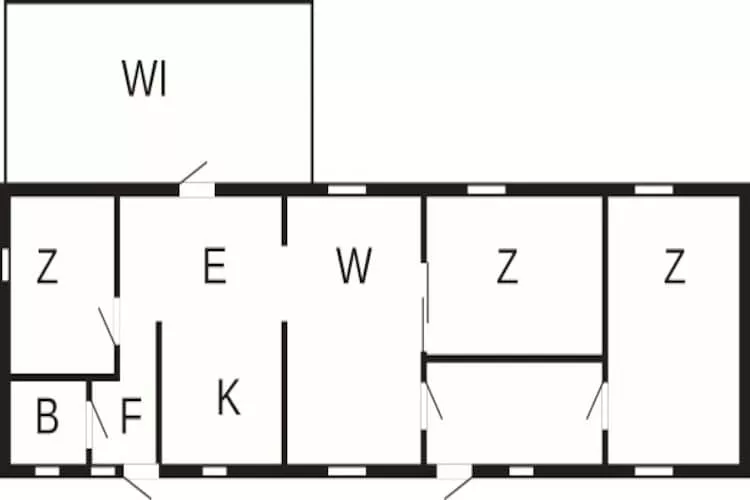 6 persoons vakantie huis in Laholm-Plattegrond