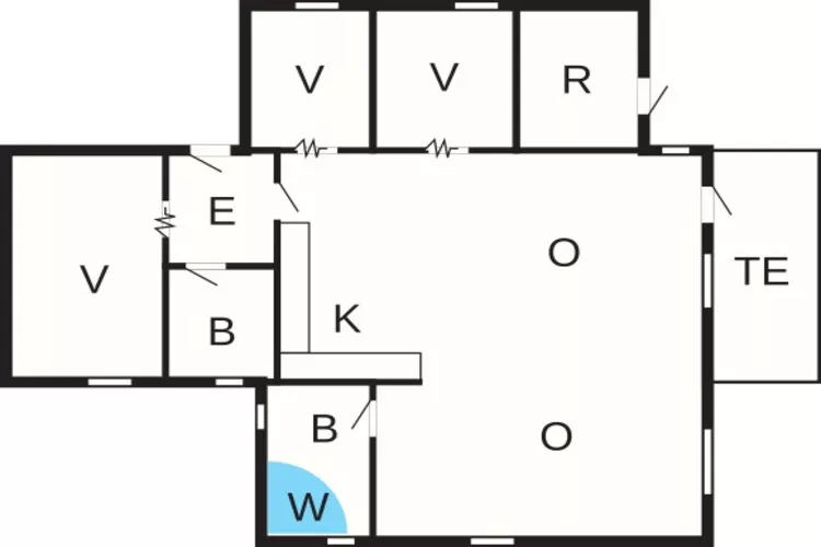 7 persoons vakantie huis in Struer-By Traum-Plattegrond