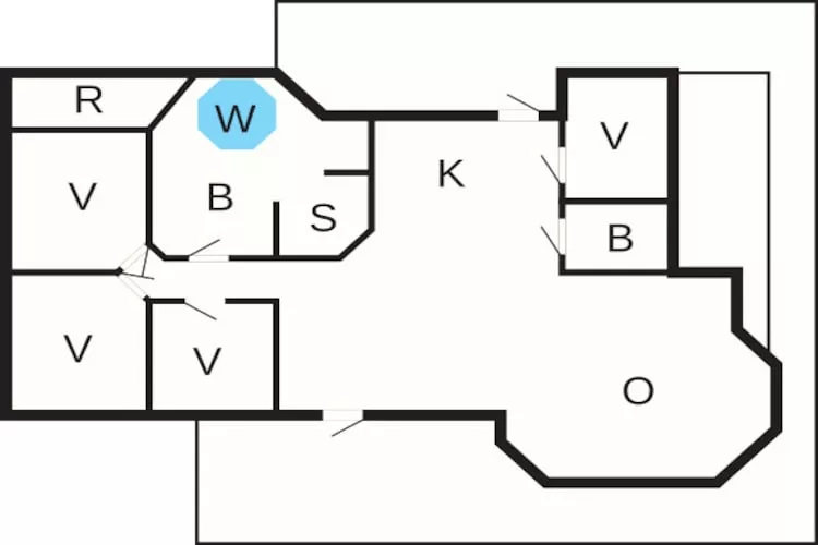 Zeezijde retraite met spa -- By Traum Ferienwohnungen-Plattegrond
