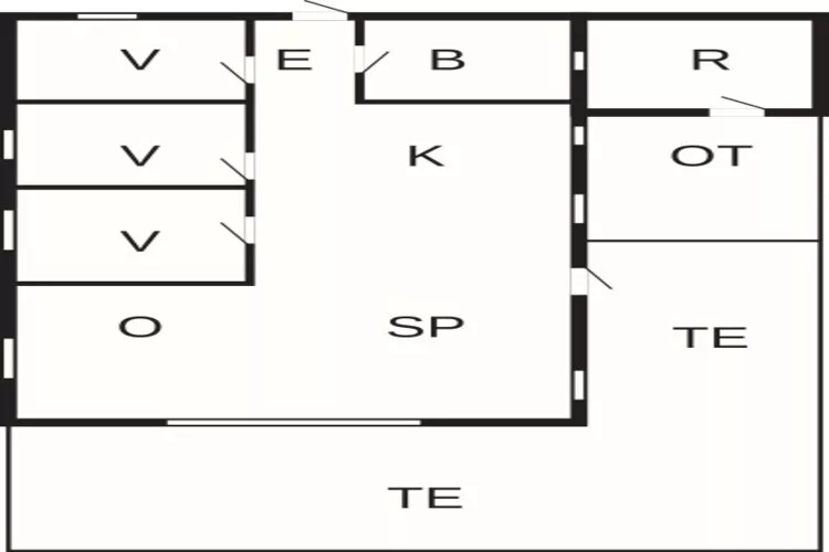 6 persoons vakantie huis in Hadsund-By Traum-Plattegrond