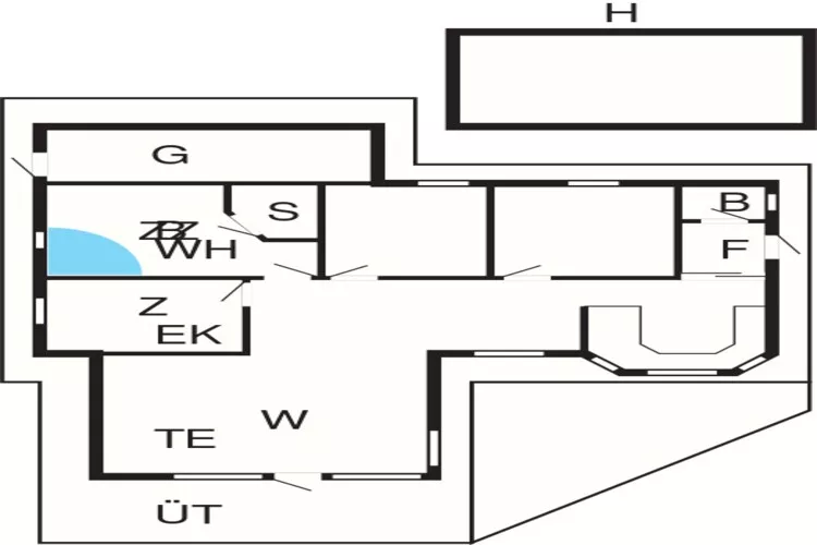 6 persoons vakantie huis in Hemmet-By Traum-Plattegrond