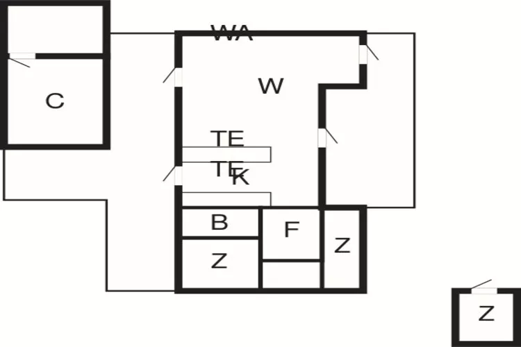 6 persoons vakantie huis in Store Fuglede-By Traum-Plattegrond