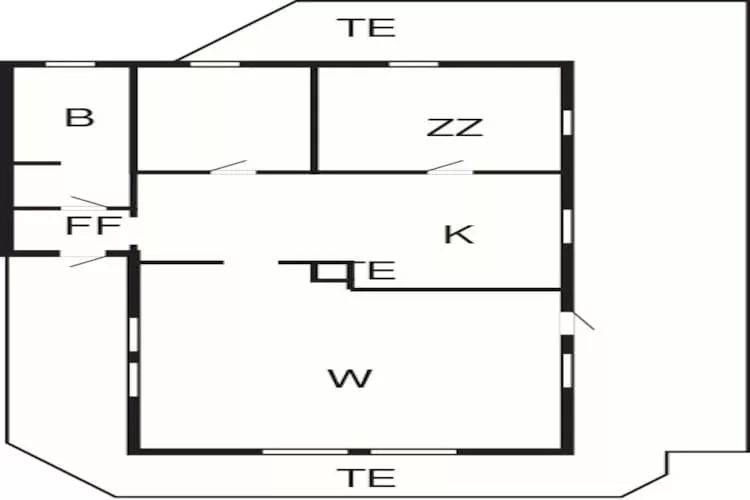 99206 RØSSLYNGTUA-Plattegrond