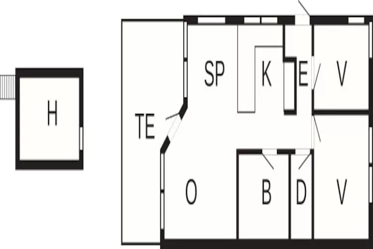 Idyllisch jachthaven toevluchtsoord -- By Traum Ferienwohnungen-Plattegrond