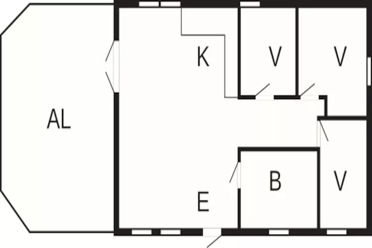 6 persoons vakantie huis in FIGEHOLM-Plattegrond
