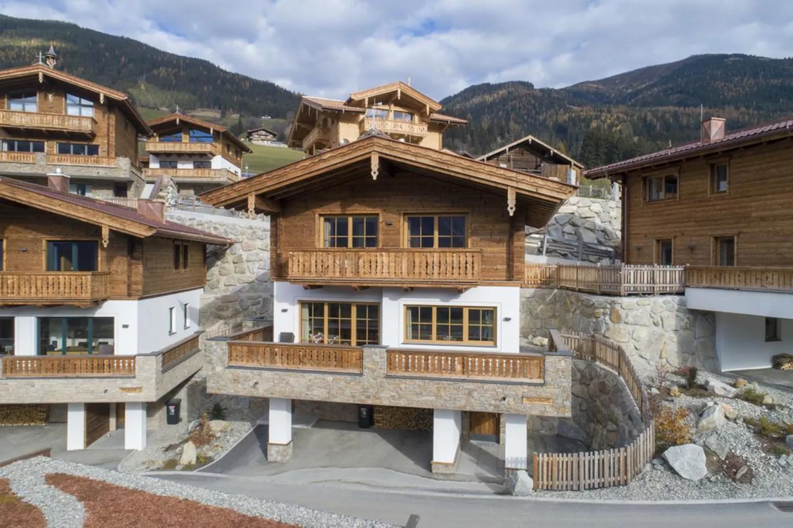 Nationalpark Chalet Rainerhorn-Buitenkant zomer