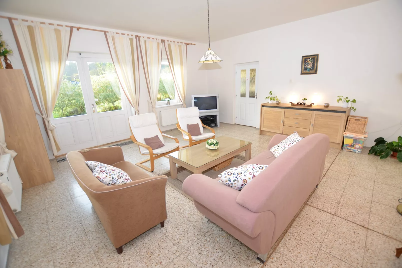 Apartament Nemojov A 8p-Woonkamer