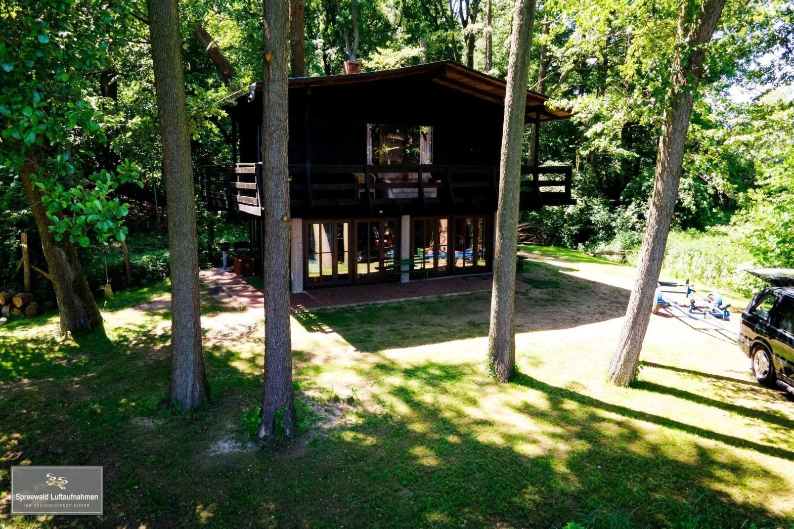 Ferienhaus am See-Buitenkant zomer