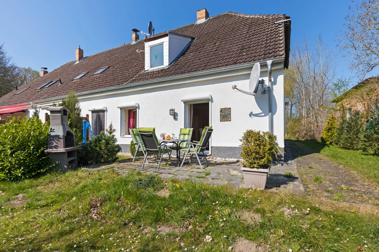 Ferienwohnung Gingst-Buitenkant zomer