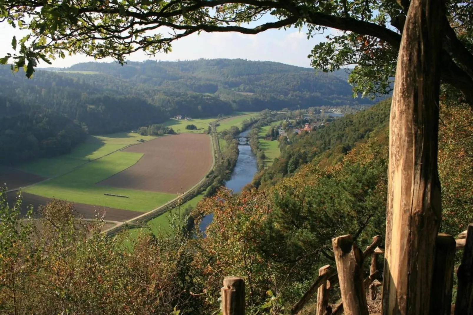 Auf der alten Hofreite-Gebieden zomer 20km