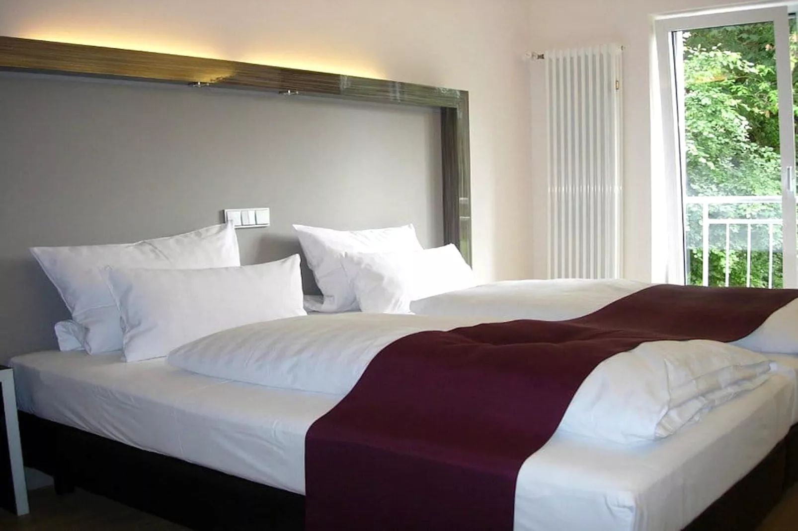 Kispet Apartment 4 Personen Oberhausen-Slaapkamer