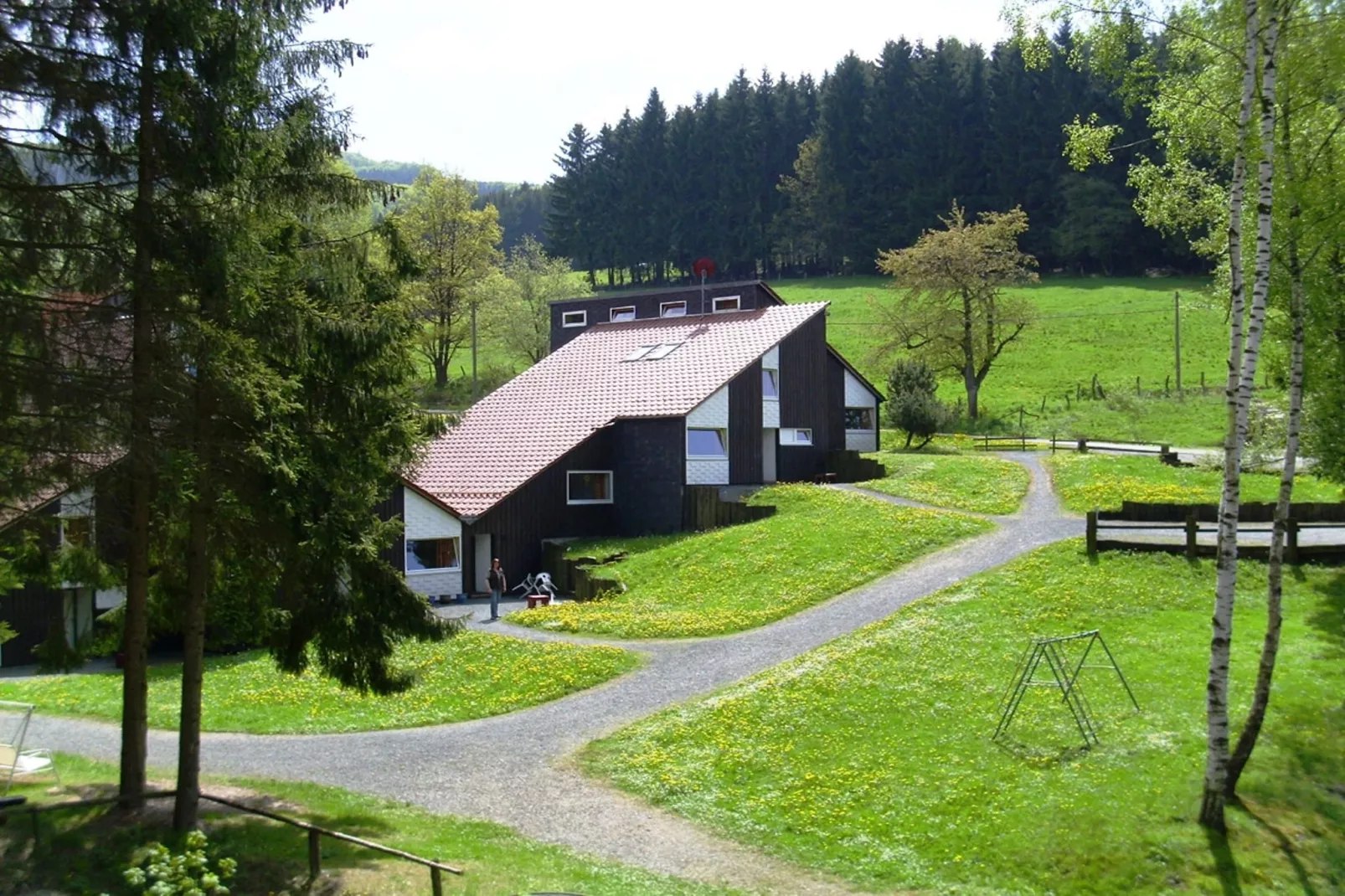 Fuchsbau-Buitenkant zomer